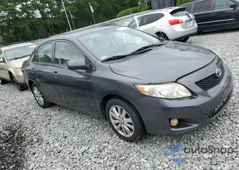 2009 Toyota Corolla Base z USA, uszkodzony, nr VIN 2T1BU40EX9C061536